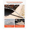 image:imageVEVOR Motorcycle Carrier 2Bike 600 LBS Aluminum Motorcycle Carrier Hitch Mount Loading Ramp Scooter Dirt Bike Trailer Hauler Ratchet Straps and Stabilizer for Car Truck with 2 Hitch Receiver73in Ramp