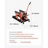 image:imageVEVOR Motorcycle Lift 1500lbs Weight Capacity Hydraulic amp Pneumatic Motorcycle Jack 4115 in Height Range Heavy Duty Bike Repair Stand with Removable Ramp with 2 Casters for ATVs Dirt Bike