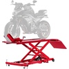 image:imageVEVOR Motorcycle Lift Table 1000lbs Weight Capacity 360 Flexible Moving Motorcycle Jack Stand 8631 in Height Range Heavy Duty Bike Repair Stand with Security Lock for ATVs Dirt Bike1000lbsHydraulicwith nonadjustable width