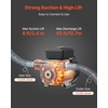 image:imageVEVOR Oil Transfer Pump 110V 16 GPM 60 Lmin AC Electric Fuel Transfer Pump for Diesel Kerosene Biodiesel 8 ft24 m Max Suction Lift 45 ft137 m Max Lift for Vehicles Construction Sites Farms