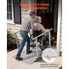 image:imageVEVOR Portable Wheelchair Ramp 5FT NonSlip Aluminum Folding Handicap Ramp Door Threshold Ramps for Wheelchair for HomeWheel Chair Ramp Steps Cars Scooter Cart Curbs Stairs449W x 335L