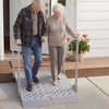 image:imageVEVOR Portable Wheelchair Ramp 5FT NonSlip Aluminum Folding Handicap Ramp Door Threshold Ramps for Wheelchair for HomeWheel Chair Ramp Steps Cars Scooter Cart Curbs Stairs449W x 335L