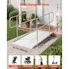 image:imageVEVOR Portable Wheelchair Ramp 5FT NonSlip Aluminum Folding Handicap Ramp Door Threshold Ramps for Wheelchair for HomeWheel Chair Ramp Steps Cars Scooter Cart Curbs Stairs711 x 327 x 425 in