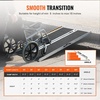 image:imageVEVOR Portable Wheelchair Ramp 5FT NonSlip Aluminum Folding Handicap Ramp Door Threshold Ramps for Wheelchair for HomeWheel Chair Ramp Steps Cars Scooter Cart Curbs Stairs5FT For height 515