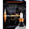 image:imageVEVOR Radiator Vacuum Refill Kit Automotives Cooling System Vacuum amp Purge Fill Tool with Gauge Portable Radiator Coolant Filling Kit with Toolbox Universal Fit for Most Cars Vans SUVs and Trucks