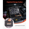 image:imageVEVOR Radiator Vacuum Refill Kit Automotives Cooling System Vacuum amp Purge Fill Tool with Gauge Portable Radiator Coolant Filling Kit with Toolbox Universal Fit for Most Cars Vans SUVs and Trucks