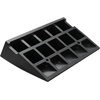 image:imageVEVOR Rubber Curb Ramp 425 Rise Height 118 Width 197 Length Driveway Ramp for Curb 15T Heavy Duty for Forklifts Trucks Buses Cars Wheelchairs Bikes425 H x 197 L