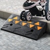 image:imageVEVOR Rubber Curb Ramp 425 Rise Height 118 Width 197 Length Driveway Ramp for Curb 15T Heavy Duty for Forklifts Trucks Buses Cars Wheelchairs Bikes425 H x 197 L