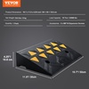 image:imageVEVOR Rubber Curb Ramp 425 Rise Height 118 Width 197 Length Driveway Ramp for Curb 15T Heavy Duty for Forklifts Trucks Buses Cars Wheelchairs Bikes425 H x 197 L