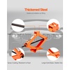 image:imageVEVOR Scissor Jack 25 Ton5512 lbs Scissor Car Jack with 37171 Lifting Range Heavy Duty Tire Changing Kit Includes Ratchet Wrench Lug Wrench amp Socket Fits Most Cars Trucks Sedans SUV MPVOrange