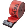 image:imageVEVOR Truck Straps 4 x30 Heavy Duty Tie Down wFlat Hooks 18000lbs Break Strength WLL 6000lbs Cargo Straps Tie Down for Flatbeds Trucks Trailers Farms Rescues Tree Saver Blue10 PackRed