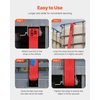 image:imageVEVOR Truck Straps 4 x30 Heavy Duty Tie Down wFlat Hooks 18000lbs Break Strength WLL 6000lbs Cargo Straps Tie Down for Flatbeds Trucks Trailers Farms Rescues Tree Saver Blue10 PackRed