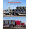 image:imageVEVOR Truck Straps 4 x30 Heavy Duty Tie Down wFlat Hooks 18000lbs Break Strength WLL 6000lbs Cargo Straps Tie Down for Flatbeds Trucks Trailers Farms Rescues Tree Saver Blue10 PackBlue
