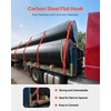 image:imageVEVOR Truck Straps 4 x30 Heavy Duty Tie Down wFlat Hooks 18000lbs Break Strength WLL 6000lbs Cargo Straps Tie Down for Flatbeds Trucks Trailers Farms Rescues Tree Saver Blue10 PackRed