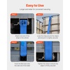 image:imageVEVOR Truck Straps 4 x30 Heavy Duty Tie Down wFlat Hooks 18000lbs Break Strength WLL 6000lbs Cargo Straps Tie Down for Flatbeds Trucks Trailers Farms Rescues Tree Saver Blue10 PackBlue