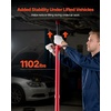 image:imageVEVOR Underhoist Support Stand 12 Ton 1102 lbs Capacity Under Hoist Jack Stand Lifting from 5402 to 8386 Bearing Mounted Spin Handle SelfLocking Threaded Screw Support Vehicle Components05 Ton