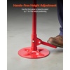 image:imageVEVOR Underhoist Support Stand 34 Ton 1653 lbs Capacity Under Hoist Jack Stand Lifting from 5197 to 80 Bearing Mounted Spin Handle Foot Pedal 12 Diameter Base Support Vehicle Components