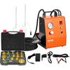 image:imageVEVOR Electric Brake Bleeder Kit 120V Automatic Brake Fluid Bleeding Kit with 7 Master Cylinder Adapters amp Dual Power Supplies 063 Bar Brake Pressure Bleeder Pump Fits Most Passenger Vehicleswith 17pcs adapters