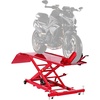 image:imageVEVOR Motorcycle Lift Table 1000lbs Weight Capacity 360 Flexible Moving Motorcycle Jack Stand 8631 in Height Range Heavy Duty Bike Repair Stand with Security Lock for ATVs Dirt Bike1000lbsHydraulicwith nonadjustable width