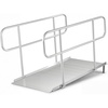 image:imageVEVOR Portable Wheelchair Ramp 5FT NonSlip Aluminum Folding Handicap Ramp Door Threshold Ramps for Wheelchair for HomeWheel Chair Ramp Steps Cars Scooter Cart Curbs Stairs711 x 327 x 425 in