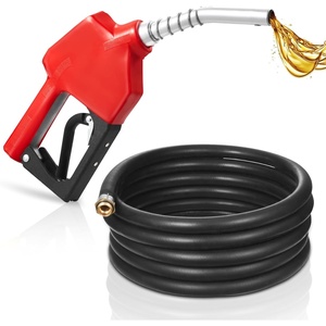 image:imageVEVOR 34Inch Barb Diesel Exhaust Fluid Nozzle Max Flow Rate 116 GPM Auto Shut Off Dispenser Nozzle with 3Speed Trigger Lock amp 34Inch OD19 mm Spout Used for Urea Industrial Fluids BlueRed with 20Ft hose