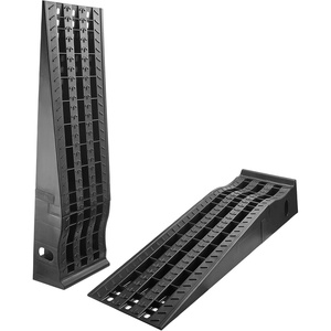 image:imageVEVOR Car Ramps 2 PCS 13000 lbs GVW Capacity 63 in Lift Height Portable High Profile Car Service Ramps for Home Garage Maintenance and Oil Changes Heavy Duty for Truck SUV Vehicle Repair Black63525inch