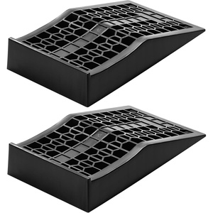 image:imageVEVOR Car Ramps 2 PCS 20000 lbs GVW Capacity 26 in Lift Height Portable Low Profile Car Service Ramps for Home Garage Maintenance amp Oil Changes Heavy Duty for Low Chassis Vehicle amp Support Jack