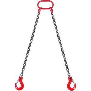image:imageVEVOR Chain Sling with 2 Leg Grab Hooks516 Inch x 5 FT