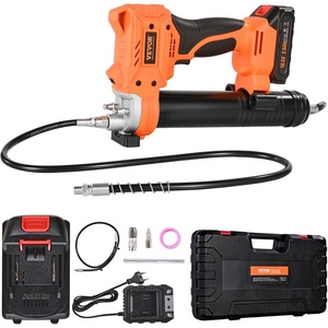image:imageVEVOR Cordless Grease Gun 8000 PSI Max Pressure Electric Grease with LED Light amp 354inch Hose Compatible with 18V Makita Battery Suitable for Greasing Vehicles or MachinesNo BatteryTool OnlyBatteryTool