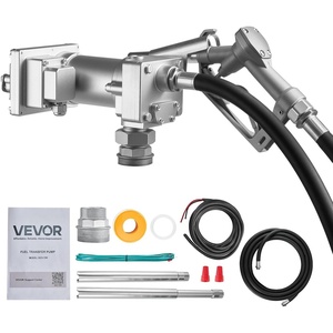 image:imageVEVOR Fuel Transfer Pump 12V DC 10 GPM Portable Diesel Transfer Pump Kit with Auto ShutOff Nozzle Discharge Hose Overheat Protection Power Cable ExplosionProof for Gasoline Diesel Kerosene12V 15GPM Gear Design