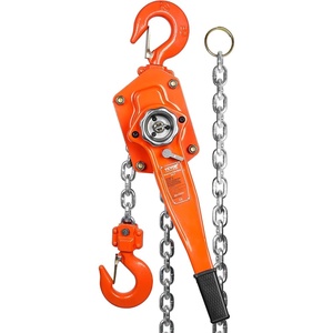 image:imageVEVOR Manual Lever Chain Hoist 6 Ton 13200 lbs Capacity 10 FT Come Along G80 Galvanized Carbon Steel with Weston DoublePawl Brake Auto Chain Leading amp 360 Rotation Hook for Garage Factory Dock3 Ton 10FT