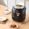 image:imageETL Listed VEVOR Electric Soup Warmer Three 74QT Stainless Steel Round Pot 86185F Adjustable Temp 1200W Commercial Bain Marie with AntiDry Burn Soup Station for Restaurant Buffet Silver1Pot
