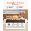image:imageETL Listed VEVOR Electric Soup Warmer Three 74QT Stainless Steel Round Pot 86185F Adjustable Temp 1200W Commercial Bain Marie with AntiDry Burn Soup Station for Restaurant Buffet Silver26L Pots and 613 Pans