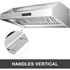image:imageVBENLEM Pack of 6 Hood Filters 195W x 195H Inch 430 Stainless Steel 4 Grooves Commercial Hood Filters Range Hood Filter for Grease Rated Commercial Kitchen Exhaust Hoods195W x 195H Inch