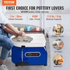 image:imageVEVOR 11in Pottery Wheel for Adults Beginners 450W Ceramic Wheel Forming Machine With LCD Touch Screen Adjustable 60300RPM Speed Handle and Foot Pedal Control 32PCS Accessory Tools Kit Craft Gift11inLCD Touch Screen