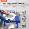 image:imageVEVOR 11in Pottery Wheel for Adults Beginners 450W Ceramic Wheel Forming Machine With LCD Touch Screen Adjustable 60300RPM Speed Handle and Foot Pedal Control 32PCS Accessory Tools Kit Craft Gift10in350W