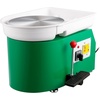 image:imageVEVOR 14in Pottery Wheel for Adults Beginners 06in HeightAdjustable 450W Pottery Forming Machine 60300RPM Electric Ceramic Wheel BlueGreen