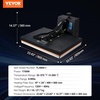 image:imageVEVOR 16x20 Heat Press 1700W High Pressure Clamshell Heat Press Machine for T Shirts Large Professional Digital Control Heat Transfer Machine for Sublimation Vinyl Heat Transfer Projects16x24Black