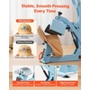 image:imageVEVOR 2in1 Hat Heat Press Machine with 2 Platens amp Caps Stretcher Precise TempampTimer Control Hat Press Heat Machine for Caps Compatible with HTV Iron On and Sublimation Projects Light BlueLight Blue