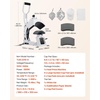 image:imageVEVOR 2in1 Hat Heat Press Machine with 2 Platens amp Caps Stretcher Precise TempampTimer Control Hat Press Heat Machine for Caps Compatible with HTV Iron On and Sublimation Projects Light BlueWhite
