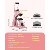 image:imageVEVOR 2in1 Hat Heat Press Machine with 2 Platens amp Caps Stretcher Precise TempampTimer Control Hat Press Heat Machine for Caps Compatible with HTV Iron On and Sublimation Projects Light BluePink