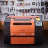 image:imageVEVOR 55W CO2 Laser Engraver 20 x 12 in Desktop CO2 Laser Engraver and Cutter Machine with 16MP Camera Water Pump Rotary Axis Compatible with LightBurn CorelDRAW RDWorks for Wood Acrylic Glass60W 4 Way Pass Through