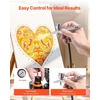 image:imageVEVOR Airbrush Kit 16 HP Air Brush Kit with Air Compressor and Tank 1 DualAction Professional Airbrush with 1 Tip Hose Acrylic Paint 2 Fans for Cake Decorating Model Painting Nail Art24 Colors Set 1 Airbrush  35L Tank