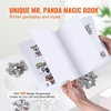 image:imageVEVOR Button Maker Machine 225 inch58mm Pin Maker with 100pcs Button Parts Button Maker with Panda Magic Book Ergonomic Arc Handle Punch Press Kit for Children DIY Gifts and Christmas125  500 pcs