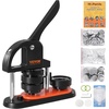 image:imageVEVOR Button Maker Machine 225 inch58mm Pin Maker with 100pcs Button Parts Button Maker with Panda Magic Book Ergonomic Arc Handle Punch Press Kit for Children DIY Gifts and Christmas225  100 pcs