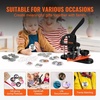 image:imageVEVOR Button Maker Machine 225 inch58mm Pin Maker with 100pcs Button Parts Button Maker with Panda Magic Book Ergonomic Arc Handle Punch Press Kit for Children DIY Gifts and Christmas225  100 pcs