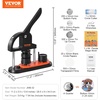image:imageVEVOR Button Maker Machine 225 inch58mm Pin Maker with 100pcs Button Parts Button Maker with Panda Magic Book Ergonomic Arc Handle Punch Press Kit for Children DIY Gifts and Christmas125  500 pcs