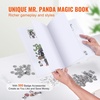 image:imageVEVOR Button Maker Machine 225 inch58mm Pin Maker with 100pcs Button Parts Button Maker with Panda Magic Book Ergonomic Arc Handle Punch Press Kit for Children DIY Gifts and Christmas1  100 pcs