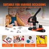 image:imageVEVOR Button Maker Machine 225 inch58mm Pin Maker with 100pcs Button Parts Button Maker with Panda Magic Book Ergonomic Arc Handle Punch Press Kit for Children DIY Gifts and Christmas125  500 pcs