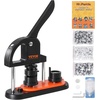 image:imageVEVOR Button Maker Machine 225 inch58mm Pin Maker with 100pcs Button Parts Button Maker with Panda Magic Book Ergonomic Arc Handle Punch Press Kit for Children DIY Gifts and Christmas1  100 pcs